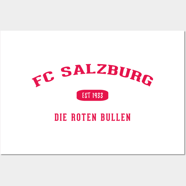 FC Red Bull Salzburg Wall Art by CulturedVisuals